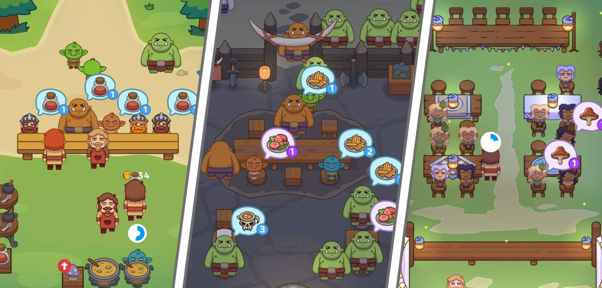 Screenshot from Cooks & Goblins